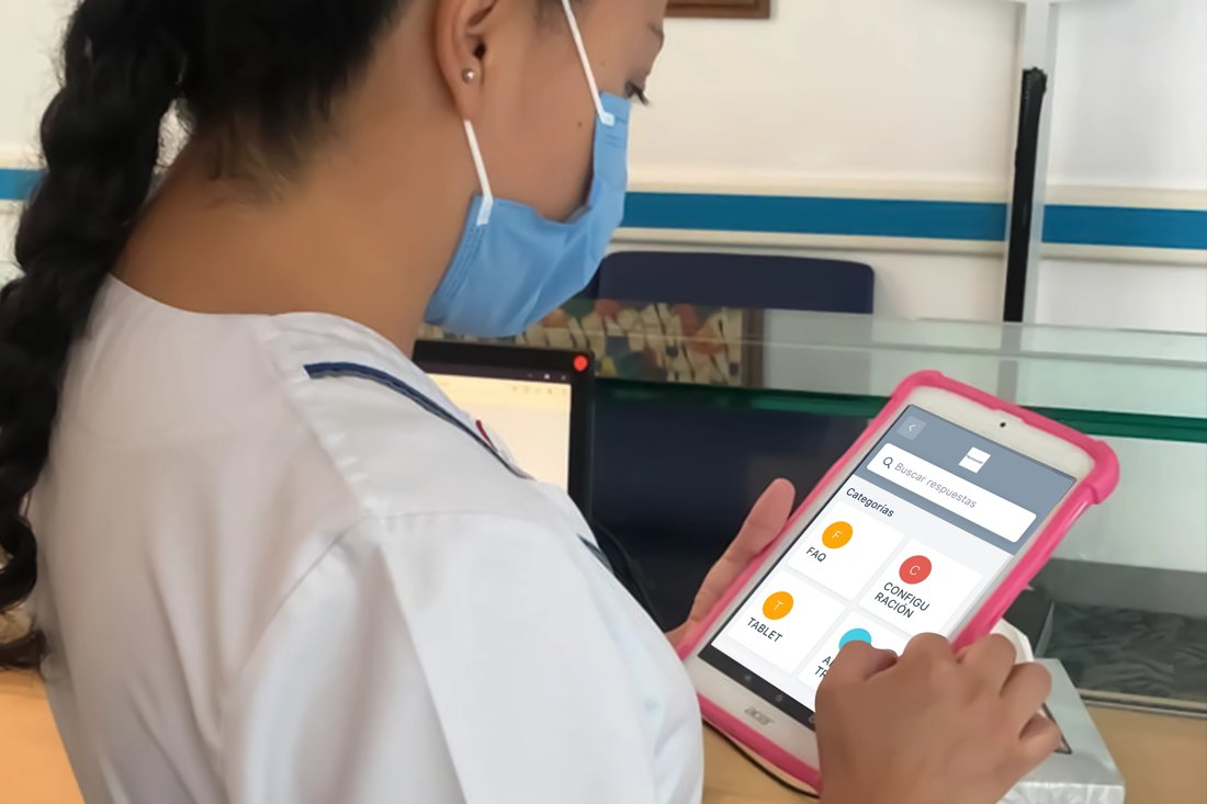Profesionales de salud con Harmoni-Go